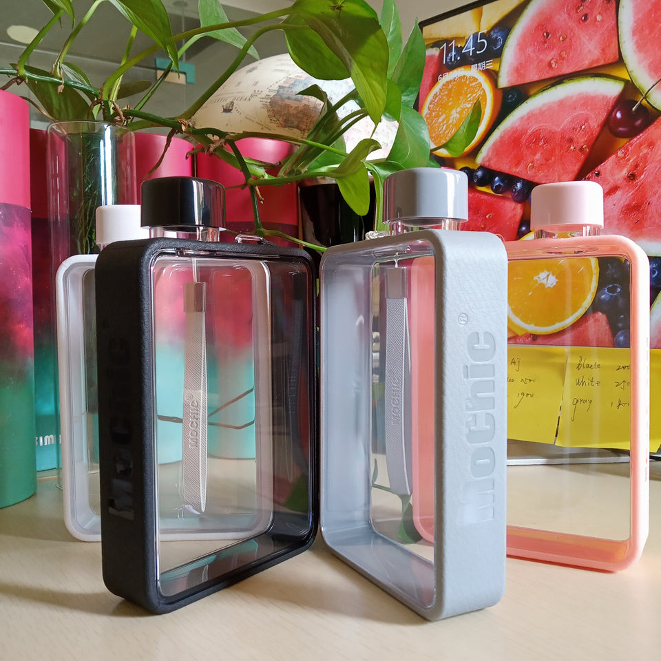 Flat Water Bottle - lightbulbbusinessconsulting