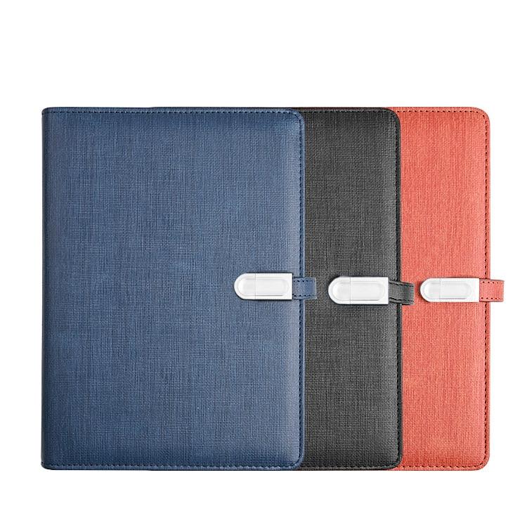 Wireless Power-bank Notebook with Smart Lock - LIGHTBULB GIFTS