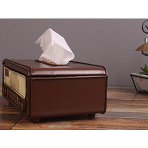 Retro Radio Tissue Box - lightbulbbusinessconsulting