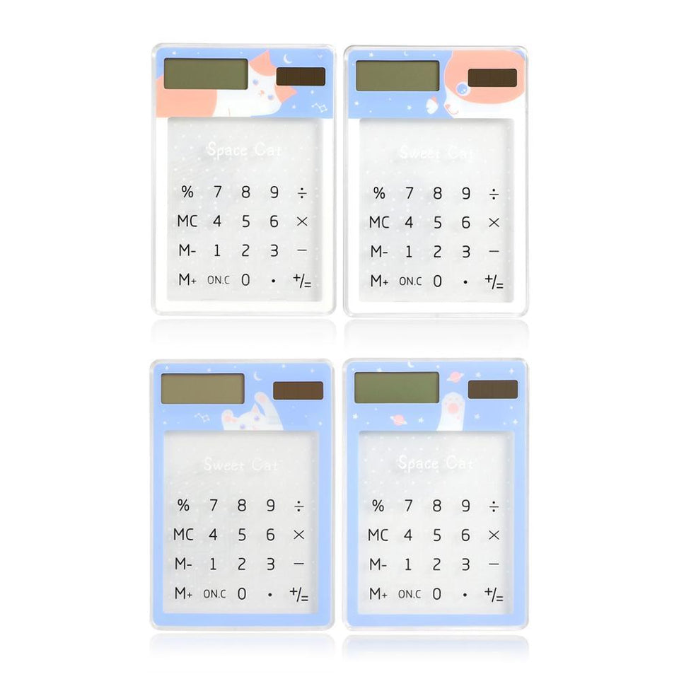 Novelty Transparent  Calculator - lightbulbbusinessconsulting