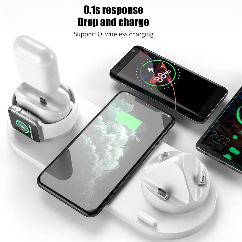 Wireless Charger Dock Station - LIGHTBULB GIFTS