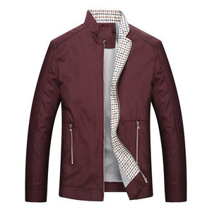 Leisure business men jacket zipper coat - lightbulbbusinessconsulting