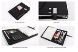 Organizer Notebook with Power Bank - lightbulbbusinessconsulting