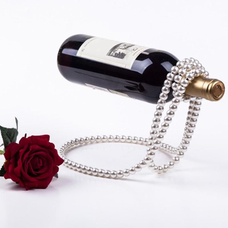 Pearl Necklace Wine Rack - lightbulbbusinessconsulting