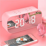 LED Mirror Portable Bluetooth Speaker - lightbulbbusinessconsulting