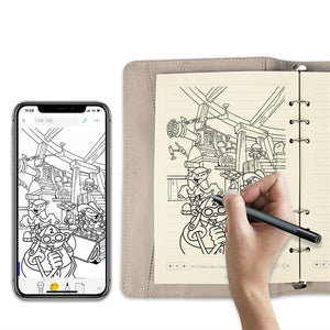 Smart Handwriting Notebook with Digital Lock - LIGHTBULB GIFTS
