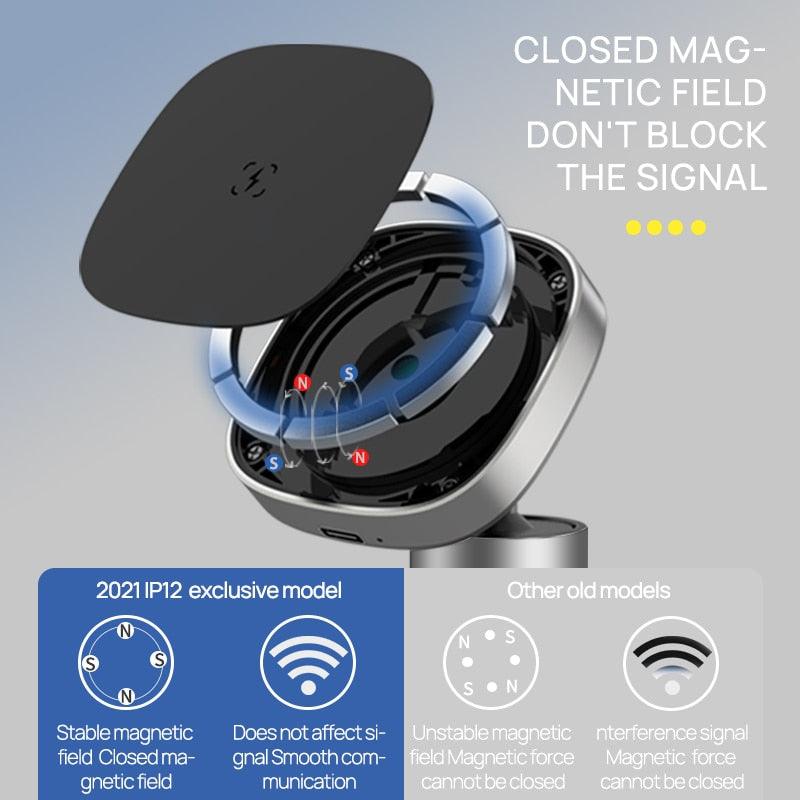 Wireless Chargers Car Air Vent Stand - LIGHTBULB GIFTS