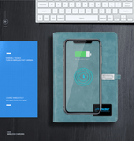 illuminated Logo Power Bank Notebook Journal - LIGHTBULB GIFTS