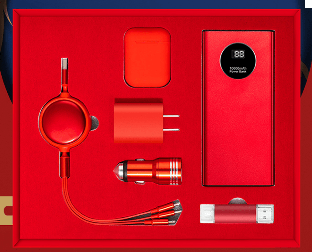 USB Drive Promotional Gift Set - LIGHTBULB GIFTS