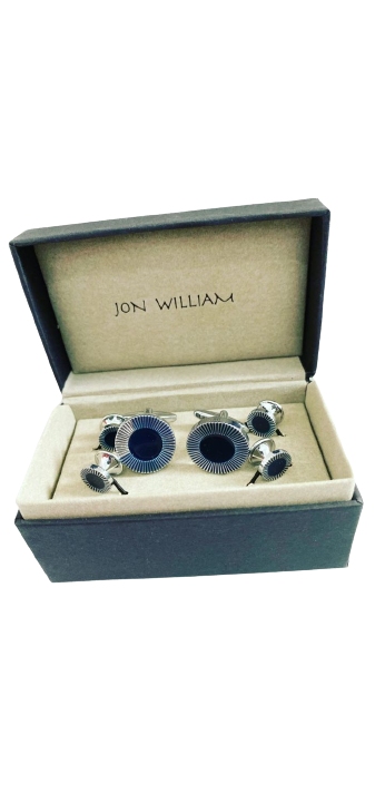 Cufflinks and stud set