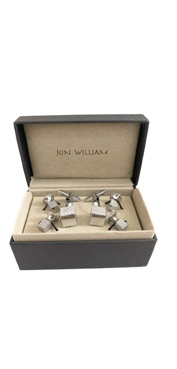 Cufflinks and stud set