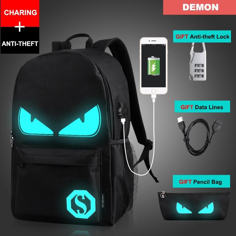 Novelty Kids Luminous Backpack - lightbulbbusinessconsulting