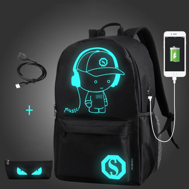 Novelty Kids Luminous Backpack - lightbulbbusinessconsulting