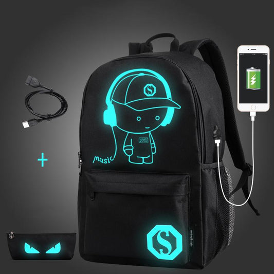 Novelty Kids Luminous Backpack - lightbulbbusinessconsulting