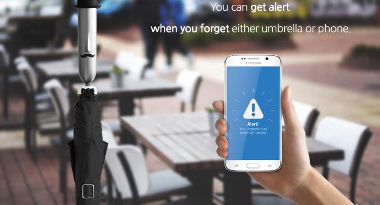 The Gentleman Smart Umbrella - lightbulbbusinessconsulting
