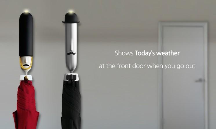 The Gentleman Smart Umbrella - lightbulbbusinessconsulting