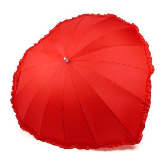 Red Heart Umbrella - lightbulbbusinessconsulting