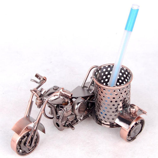 Creative metal Pen holder - lightbulbbusinessconsulting