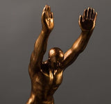 Strong Man Statue Wine Bottle Holder - lightbulbbusinessconsulting
