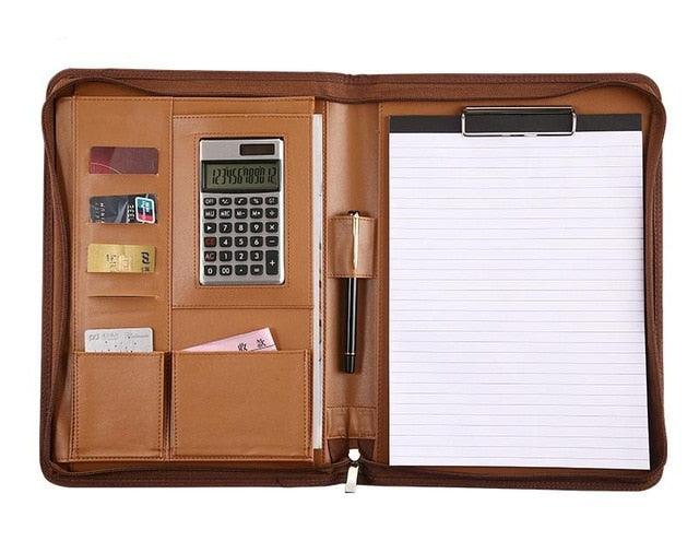 Notebook  Zipper Portfolio Jacket - lightbulbbusinessconsulting