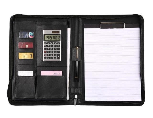 Notebook  Zipper Portfolio Jacket - lightbulbbusinessconsulting