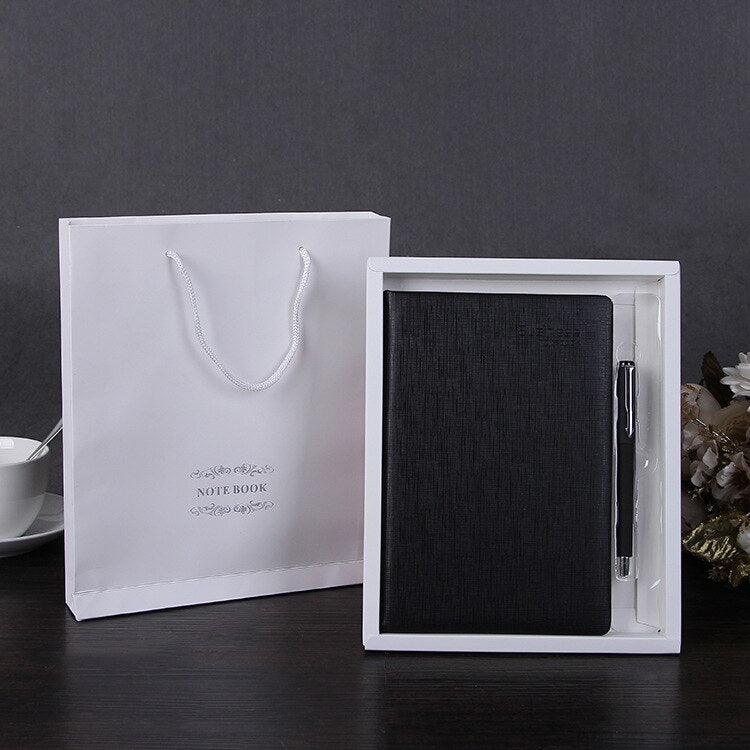 Promotional Note book set with matching pen - lightbulbbusinessconsulting
