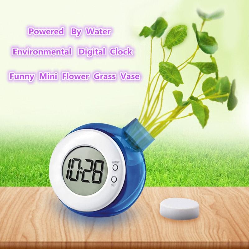 Creative Water Powered Clock - LIGHTBULB GIFTS