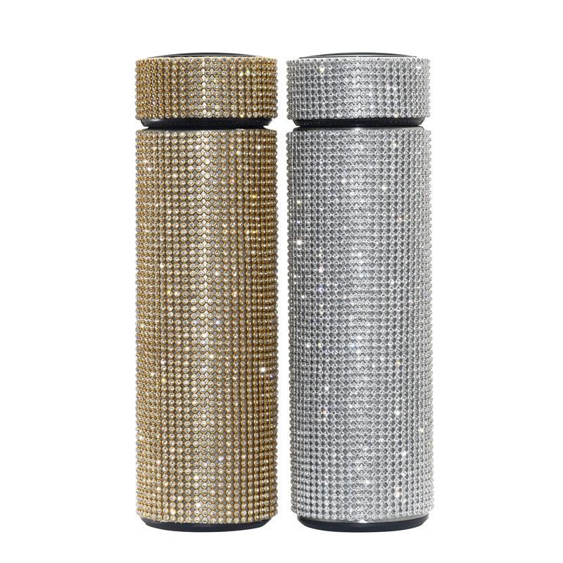 Diamond Thermos Water Bottle - LIGHTBULB GIFTS