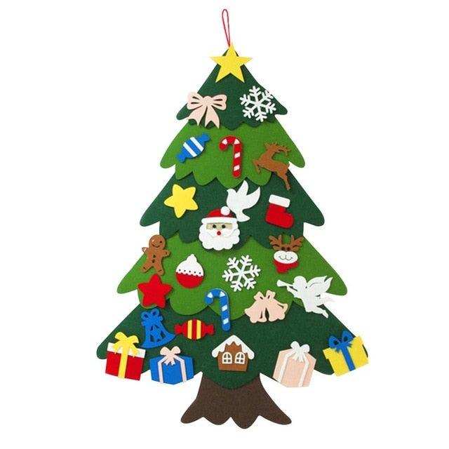 Felt Christmas Advent Calendar with Pockets - LIGHTBULB GIFTS