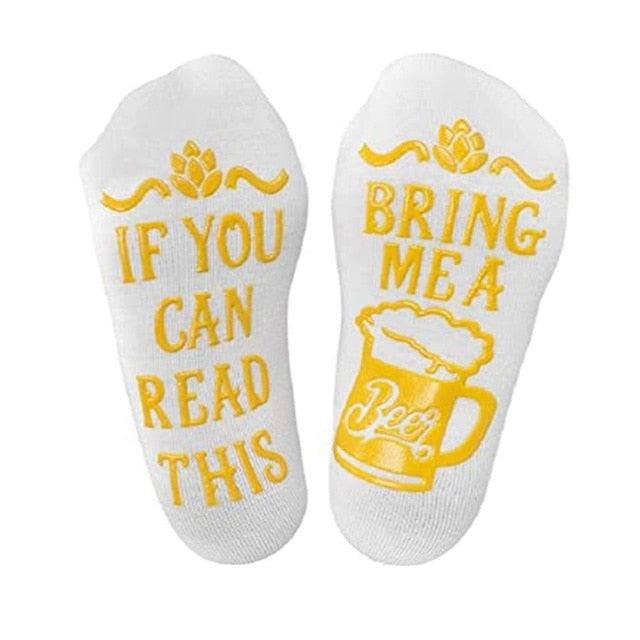 Novelty Art Valentine Gift Socks - LIGHTBULB GIFTS