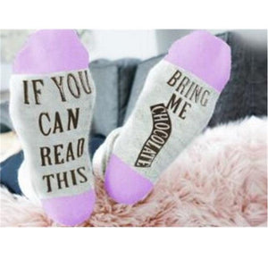 Novelty Art Valentine Gift Socks - LIGHTBULB GIFTS