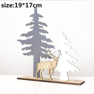 Wooden Snowflake Desktop Ornament - LIGHTBULB GIFTS