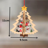 Wooden Snowflake Desktop Ornament - LIGHTBULB GIFTS