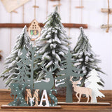 Wooden Snowflake Desktop Ornament - LIGHTBULB GIFTS
