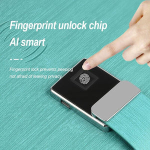 Fingerprint Lock Smart Notebook - LIGHTBULB GIFTS