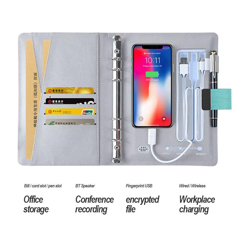 Fingerprint Lock Smart Notebook - LIGHTBULB GIFTS