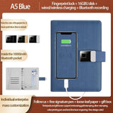 Fingerprint Lock Smart Notebook - LIGHTBULB GIFTS