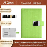 Fingerprint Lock Smart Notebook - LIGHTBULB GIFTS