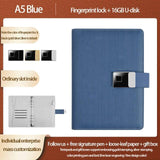 Fingerprint Lock Smart Notebook - LIGHTBULB GIFTS