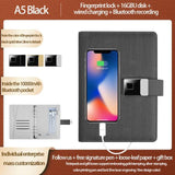 Fingerprint Lock Smart Notebook - LIGHTBULB GIFTS