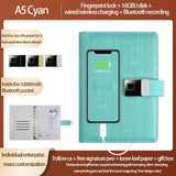 Fingerprint Lock Smart Notebook - LIGHTBULB GIFTS
