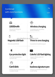 Illuminated Wireless Power-bank Notebook - LIGHTBULB GIFTS
