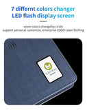 Illuminated Wireless Power-bank Notebook - LIGHTBULB GIFTS
