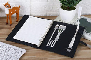 Illuminated Wireless Power-bank Notebook - LIGHTBULB GIFTS