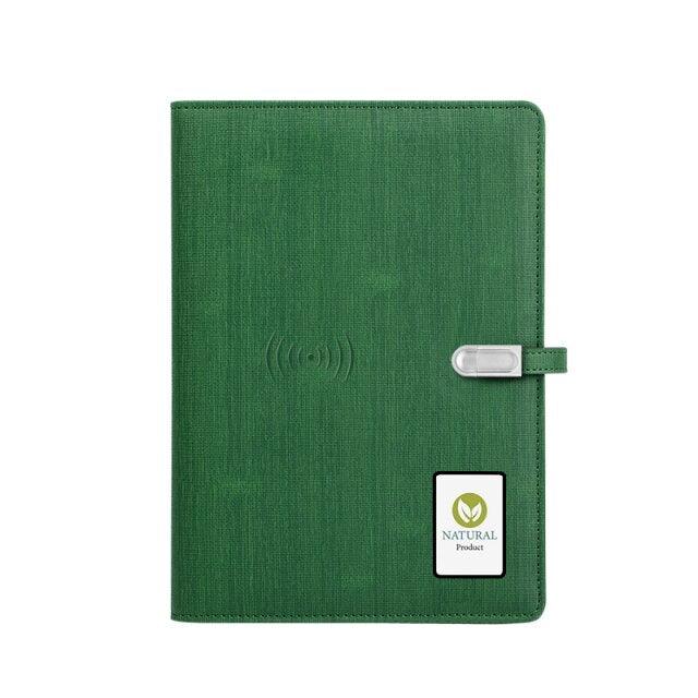 Illuminated Wireless Power-bank Notebook - LIGHTBULB GIFTS