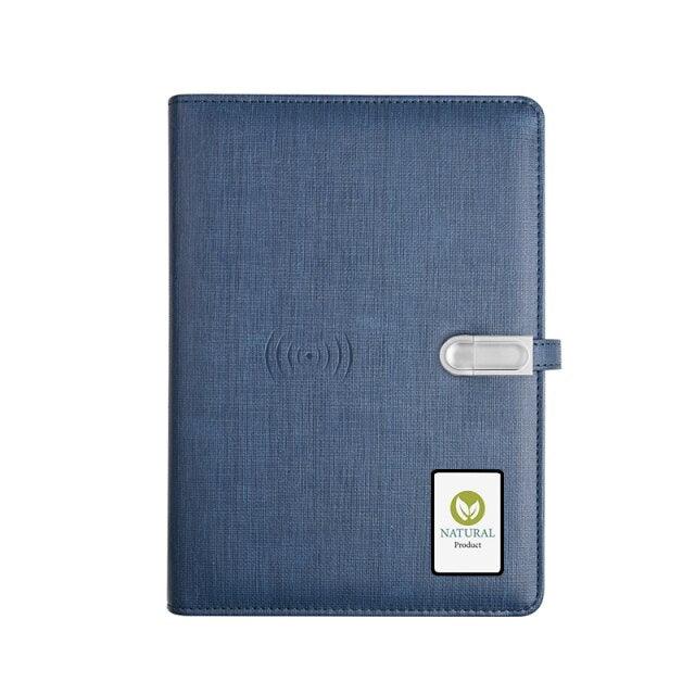Illuminated Wireless Power-bank Notebook - LIGHTBULB GIFTS