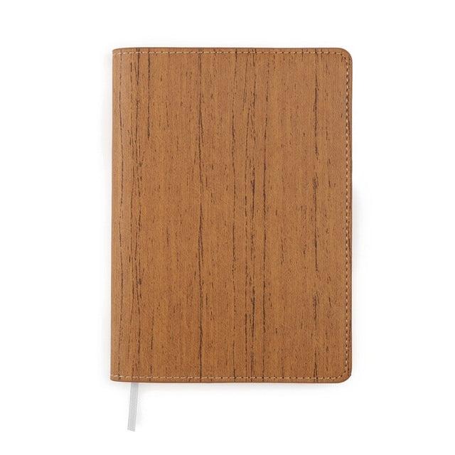 Wood Imitation Pocket Notebook - lightbulbbusinessconsulting