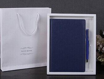 Promotional Note book set with matching pen - lightbulbbusinessconsulting