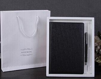Promotional Note book set with matching pen - lightbulbbusinessconsulting