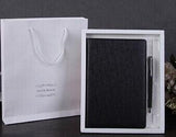 Promotional Note book set with matching pen - lightbulbbusinessconsulting